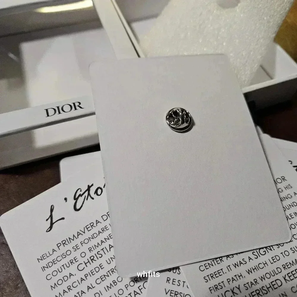 Christian Dior Gold Star Pin New in Box!